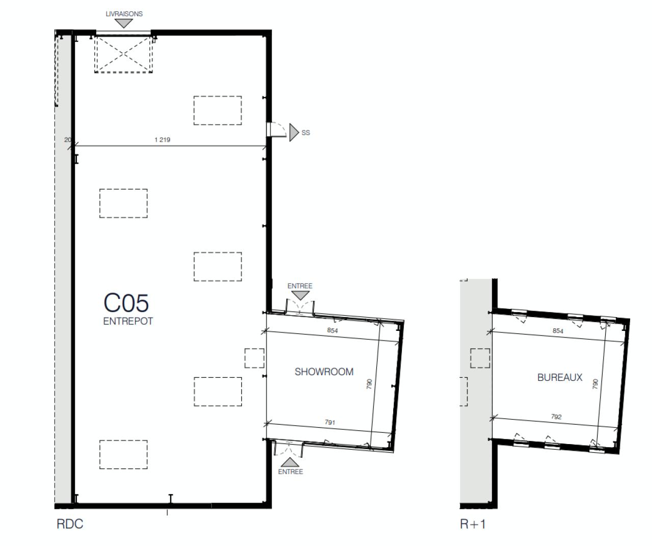 Local d'activité Lille 522m² Location local d'activité Lille Nord OLACT2533412 17